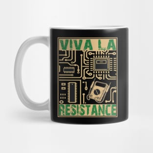 Funny Resistance Electronics Circuit Board Mug